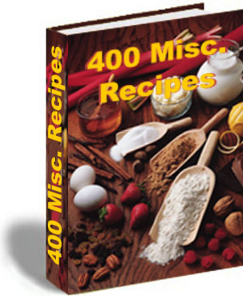 Product picture 400 miscellaneous recipes -AAA+++